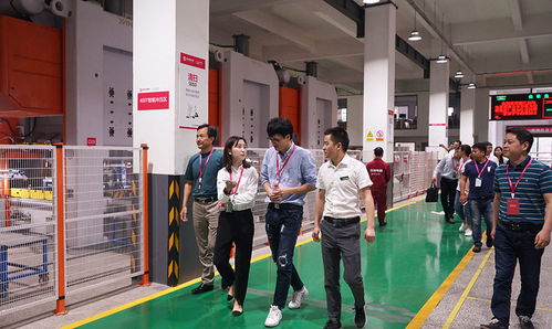 阿里巴巴集團廚房大家電負責人子謖一行到訪佳歌集團 參觀智慧工廠